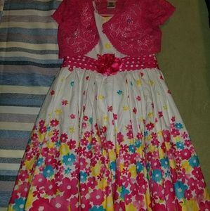 Girls floral dress
